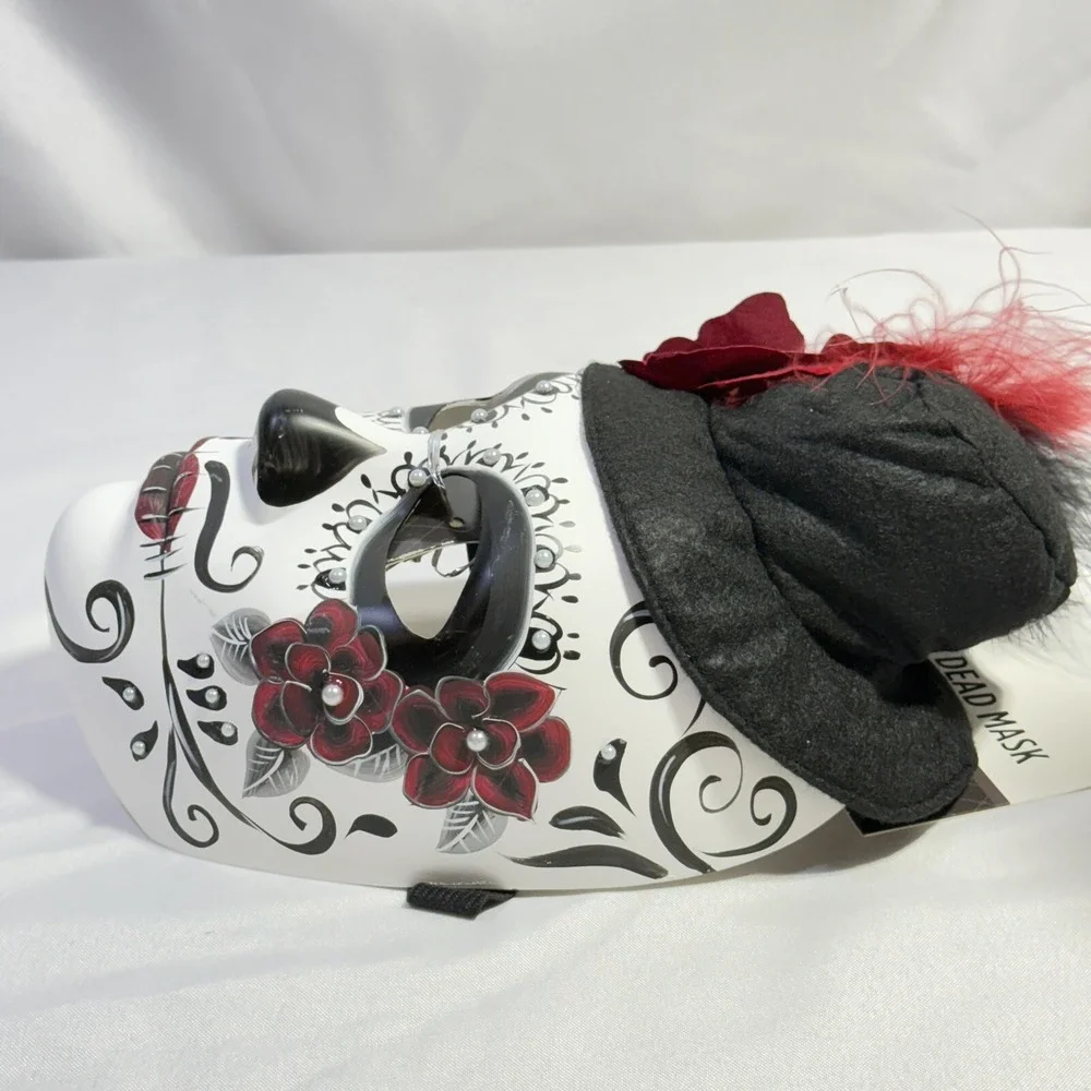 NEW Day Of The Dead‎ Halloween Theater Mask